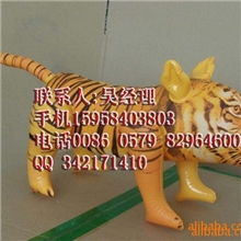 充气玩具仿真PVC充气大老虎玩具厂家真供来样订做