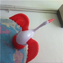 厂家直销大量供应充气仙鹤沙滩球来样订做各类儿童pvc充气玩具