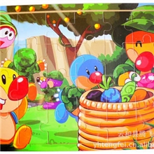 精品供应40片益智类玩具拼图儿童科教玩具智力拼图