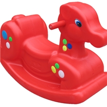 儿童塑料摇马儿童塑料木马儿童塑料摇摇马连体单色小鹿摇马