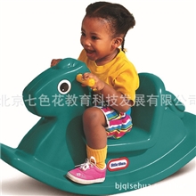 美国小泰克littletikes进口摇滚及翘翘板玩具&mdash;摇滚马（绿色）
