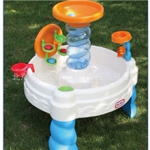 美国小泰克littletikes进口沙水玩具—旋转球戏水桌