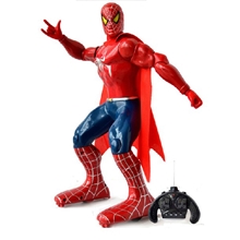 批发遥控机器人模型玩具蜘蛛侠关节可动发声会跳舞智能编程