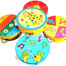 奥尔夫乐器音乐玩具木制铃鼓/儿童乐器/工艺铃鼓手拍鼓