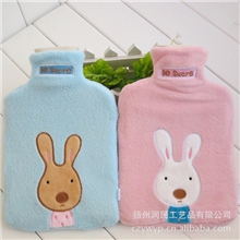 新品lesucre太子兔/砂糖兔可爱粉蓝大号热水袋|含内胆批发