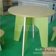幼儿园家具圆桌凳角色游戏玩具儿童家具幼教设备