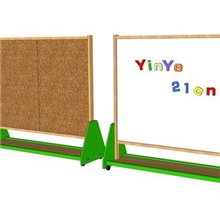 幼儿园家具双面活动白板磁性白板儿童家具幼教设备佛山厂家