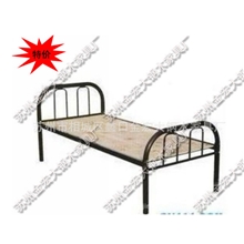 专业供应特价学生单人床员工宿舍铁床单层双人铁床
