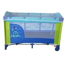 【厂家直销】婴儿床折叠床儿童床外贸出口婴儿床游戏床BB床
