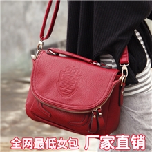 女包代销女包厂家直营英伦复古风邮差单肩包斜挎休闲包包潮