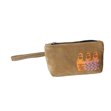 [漾]热卖帆布小包新款韩版帆布零钱包休闲印花手拿包收纳包