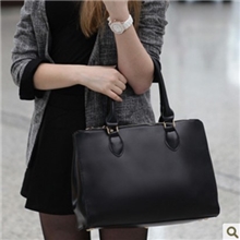 2013新款复古真皮感单包手提公文邮差大容量OL职业女士包韩国女包