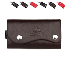 真皮钥匙包可印LOGO定做创意礼品钥匙扣男女式钥匙包广州批发