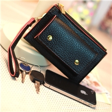 kissme韩版零钱包手机包双层包超强功能手拎包钥匙包-6012