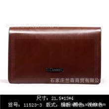 2013时尚男士钱包双拉链男手包商务手抓包男士手拿包热销款