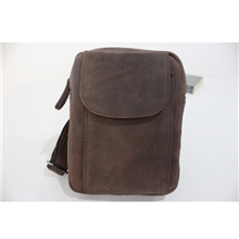 时尚休闲斜跨包厂家批发疯马牛皮男款包包时尚新颖男款