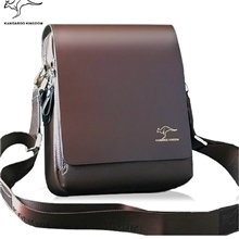 韩版袋鼠男包单肩包男士单肩斜挎包休闲包单肩包皮包商务小包