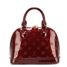 漆皮女包真皮新款2013女士手提包贝壳包迷你包包糖果色广州女包