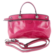 欧美复古机车包手提包单肩斜挎包头层牛皮女包油腊真皮女包三用