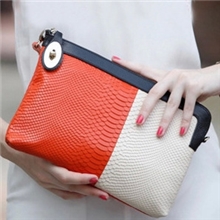 2013新款女士手抓包鳄鱼纹牛皮大容量手包女包欧美大牌手拿包潮女