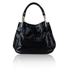 真皮女包包2013新款特价清仓韩版头层牛皮女士手提包漆皮