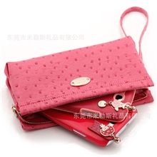 milesi零钱包女三星n7100手机包note2手机袋i9300手机包