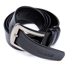 唐铭仕针扣皮带男士真皮双面纯牛皮腰带男潮韩版休闲裤带