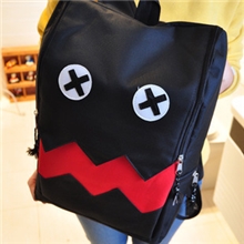 混批卡通帆布学院风中学生书包男女双肩包背包旅行包中学生包批发