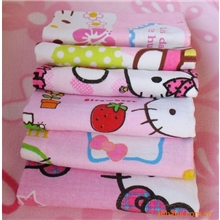 工厂直销HelloKitty毛巾绒毛巾卡通洗脸巾开店热卖