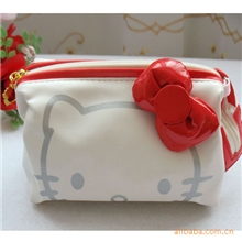 批发HelloKitty化妆包散钱包KT手拿包首饰包收纳袋610