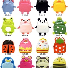 厂家批发韩版出口可爱PU包儿童书包儿童零食包幼儿园软革双肩包