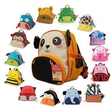 批发好质量2013儿童书包宝宝包幼儿园卡通学生书包动物造型双肩包