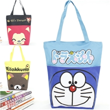 供应中小学生手提袋男生补习袋女童补课书包手提单肩饭盒袋