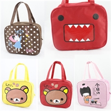 供应卡通大容量饭盒包便当包手提提餐包多款图案