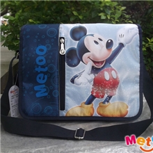 米奇米妮小学生斜挎包单肩书包可爱卡通儿童包包批发订做