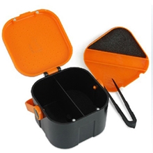 超值特价高贺品牌蚯蚓红虫盒透气保鲜活饵路亚he红色淘宝热卖款t