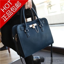 2013新款夏天韩版时尚潮锁扣铂金包复古单肩斜挎手提包达芙妮女包