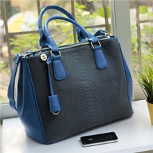 欧美2013热卖新款潮鳄鱼纹时尚休闲复古公文手提单肩大包女包包