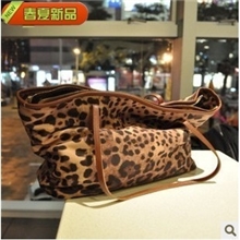 欧美2013新款复古潮豹纹大包百魅简约女包手提包单肩包特价女包
