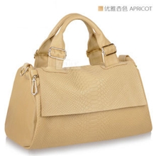 厂家直销韩版复古潮包F18蛇皮纹翻盖单肩包斜挎包