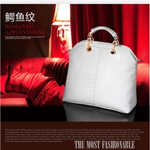 批发欧美大牌时尚女包高档鳄鱼纹气质女包女式休闲包D07