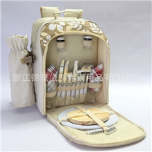 【厂价供应】新款四人野餐包双肩野餐包野餐包套牛津布野餐包*