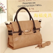 韩版2013新款女包包欧美品质时尚旋扣包手提包单肩斜挎包LHZ020