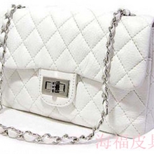 批发新款女包包时尚韩版菱格链条包手提单肩斜跨包LHZ017