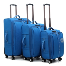 2013时尚休闲拉杆箱天蓝色经典旅行箱潮流