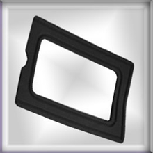 江苏欣运供应透明名片框箱包压模名片框背包车线地址牌