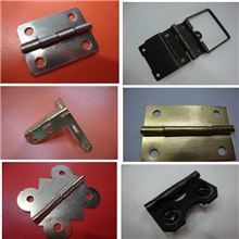 【厂家直销】直角电镀箱包大小合页铰厚方链蝴蝶型合页