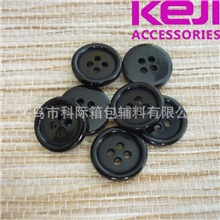 科际辅料，厂家现货供应彩色树脂纽扣黑白现货量大从优