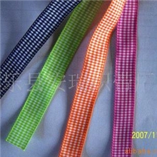【织带厂家】供应格子带、涤纶格子带、欢迎咨询