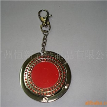 【送客户礼品】钥匙扣带双排小水钻挂包器携带方便